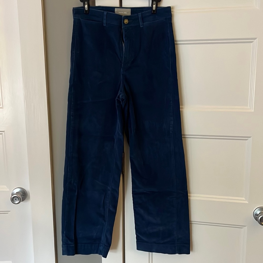 Everlane wide leg cropped pants